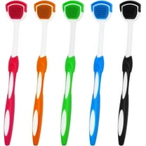Tongue Brush, Tongue Scraper, Tongue Cleaner, Tongue Scraper Brush, Tongue Scraper Cleaner, Tongue Brushes, Helps Fight Bad Breath, 5 Tongue Scrapers, 5 Packs