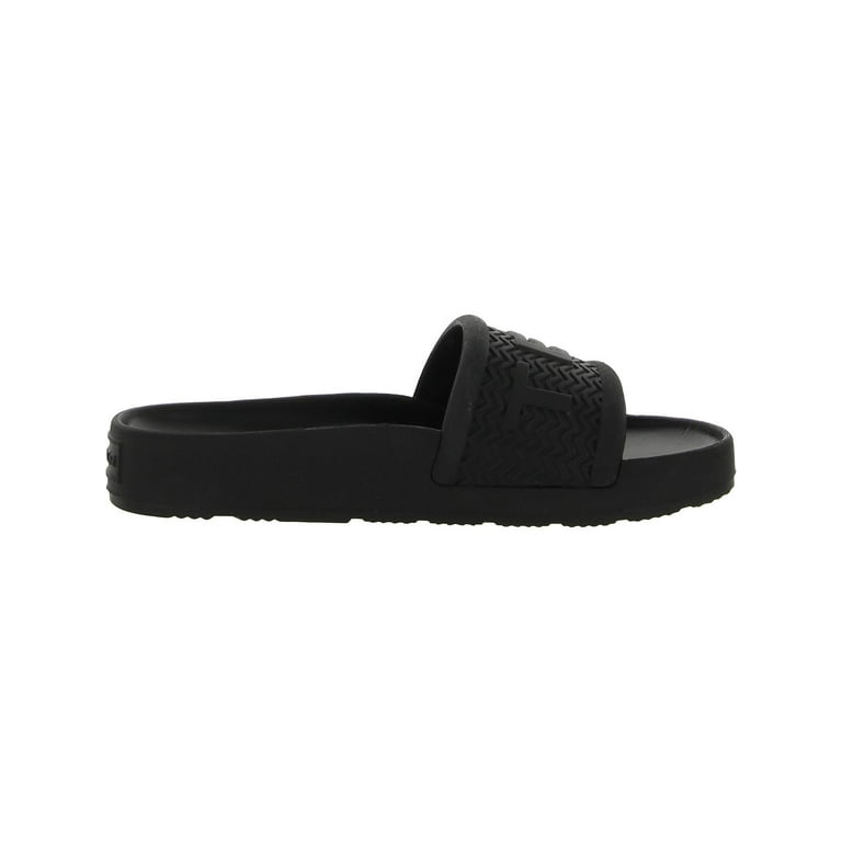 Hunter Womens Bloom Algae Foam Slip-On Logo Pool Slides