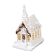 thumbnail image 5 of Manualidades navideñas para casas luminosas, regalos navideños, adornos luminosos de resina blanca Estilo B, 5 of 9