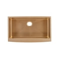 thumbnail image 7 of Rivage 33 x 21 Stainless Steel, Single Basin, Farmhouse Kitchen Sink with Apron in Rose Gold, 7 of 7