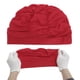 thumbnail image 5 of Gorros de natación de estilo plisado transpirable 1 Pc Rojo, 5 of 6