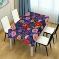 thumbnail image 4 of Yayeee Tablecloths 54" x 54" Rectangle Wrinkle Resistant Party Table Cover, Beautiful Floral Pattern, 4 of 8
