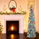 thumbnail image 1 of Árbol de Navidad Racpnel, diseño desplegable, 1,5 m, con luces LED, 1 of 1