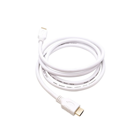 Nippon Labs 4K HDMI Cable 15 ft. - White HDMI 2.0 Cable, Supports 1080p, 3D, 216