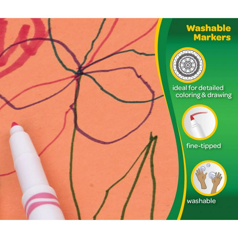 Crayola® Ultra-Clean Washable® Fine Line Markers