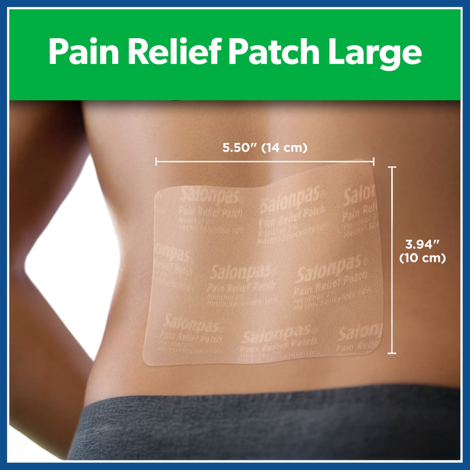 (2 pack) Salonpas Pain Relief Patch, 9 Count LARGE (Pack of 1)