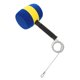 thumbnail image 3 of Martillo de juguete para juego de topos: Mazo de espuma interactivo con accesorio de alambre - Martillo para juego de golpear, 3 of 8