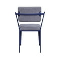 thumbnail image 4 of Bowery Hill Contemporary Metal Chair in Gray and Blue, 4 of 4