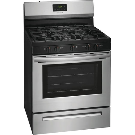 Frigidaire - 5.0 Cu. Ft. Freestanding Gas Range - Stainless steel