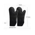 thumbnail image 2 of Guantes  Xtellar De Silicon Cocina/horno 6 Piezas Resistente Al Calor Color Negro, 2 of 4