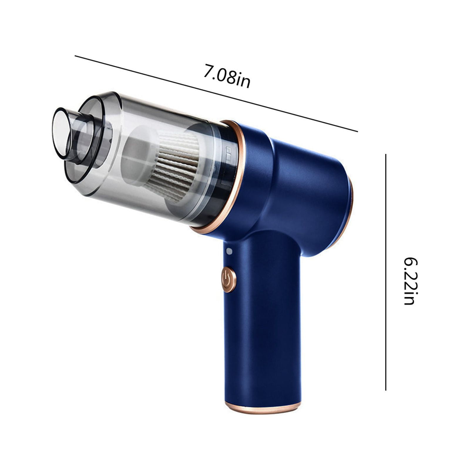 Car Vacuum Cleaner, Handheld Vacuum Cleaner High Power Vacuum Cleaner With Multi-nozzle And Floor Brush For Vehicle/office/ Pet Hair. thumbnail 8