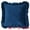 Navy Blue, variant on Unique Bargains Scalloped Square Outdoor Throw Pillow Covers Navy Blue 12" x 20"