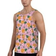 thumbnail image 2 of Gaeub Fruit Men's Athletic Tank Top, Workout Sleeveless Shirts, Running Tank Tops for Gym, Running, Training - XX-Large, 2 of 9