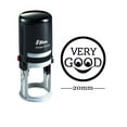 thumbnail image 1 of Custom Shiny Personalized Teachers Stamps VERY GOOD Round Self Inking Rubber 20mm Mini Stamp, 1 of 1