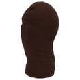thumbnail image 2 of TopHeadwear 3-Hole Ski Face Mask Balaclava, Brown, 2 of 2