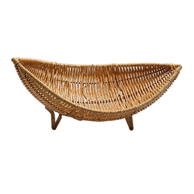 Canasta De Frutas Para Bote, Soporte Para Bandeja, Almacenamiento De Dulces Para Estante, Decoración Para El Hogar Y El Hotel Sunnimix canasta de frutas