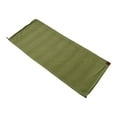 thumbnail image 2 of Soft Fleece Sleeping Bag Liner Cushion Thermal Sleeping Sack Sheet Warm Emergency Camping Blanket for Hotel Hiking Fishing Picnic Adult Dark Green, 2 of 8