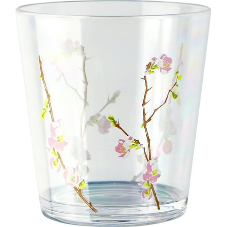 - Corelle Coordinates Cherry Blossom - 14oz Acrylic Water Glass Set of 6