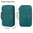 thumbnail image 2 of Coofit CD Case 96 Capacity Nylon Heavy Duty DVD Holder CD Organizer CD Storage Case, 2 of 10