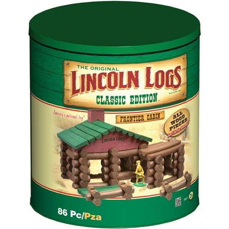 Lincoln Logs Classic Edition Frontier Cabin Building Set