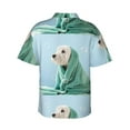 thumbnail image 3 of Haiem Dog Wrapped In Towel Men'S Pajama Pants Ultra Lightweight Pjs Bottoms Sleepwear Bottom Pants With Pocket Drawstring-X-Large, 3 of 9