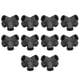 thumbnail image 3 of Conector De Tubería De PVC, 10 Piezas De Accesorios Laterales De 5 Vías, Conector De Tubería De PVC De 20 Mm, Conector De Tubería De Codo Tridimensional De ángulo Recto De 5, 3 of 7