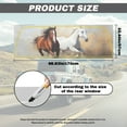 thumbnail image 7 of SEANATIVE Truck Rear Window Graphic Decal Printed Full Coverage Graphic Sticker Auto Rear Window Film for Pickups Trucks (66.9 x 22.4 Inch), Easy to Install, Horse Animal Pattern, 7 of 7