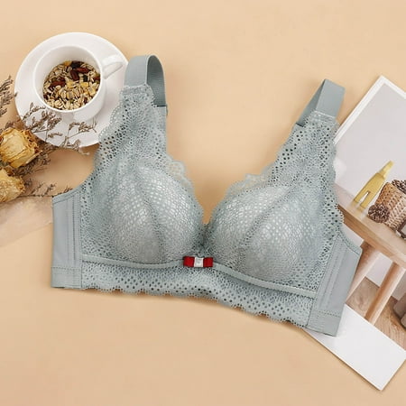 

Woman Underwear 2036 New Women s Bra Soild Wire Free Underwear One-Piece Bra Everyday Underwear