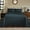 Blue, variant on Blue Nile Mills Fleur De Lis Cotton Bedspread & Coverlet, Oversized - 2 Pillow Shams