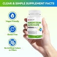 thumbnail image 4 of Magnesium Glycinate 400mg per Capsule – High Absorption – Gentle on Stomach – Supports Sleep, Relaxation, Muscle & Immune Health – Non-GMO, Vegan, 240 Capsules, 4 of 6