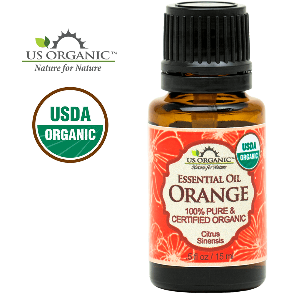100% Pure Certified USDA Organic - Sweet Orange Essential Oil