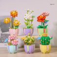 thumbnail image 2 of Bloques De Construcción De Flores , Artificiales Románticas Creativas , Proyecto Decoración DIY Conjunto De Colección Botánica Para Navidad , Día De San Valentín , Niñas , Señoras, 2 of 4