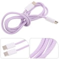thumbnail image 1 of ADDHAT Cable USB C Color Morado Para Y Transferencia De Datos Con Duradero Y, 1 of 7