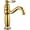 Gold, variant on Vintage Bathroom Faucet, Brass Sink Faucet Bathroom, Hot and Cold Sink Mixer Tap Faucet, Single Hole Single Handle Bathroom Sink Faucet, Gold