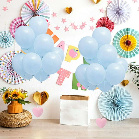 OULII 4pcs Baby Shower Balloon Weight Pink Resin Weight Balls For Secure Balloon Placement Table Centerpiece