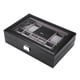 thumbnail image 3 of Caja organizadora multifuncional para guardar relojes, anillos y joyas, con 8 ranuras y 2 rejillas., 3 of 14
