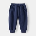 thumbnail image 4 of Hotiary Toddler Baby Boy's 2 Piece Outfits Kids Color Block Letter Patched Long Sleeve Sweatshirt and Sweatpants Set for 1-10 Years, 4 of 8