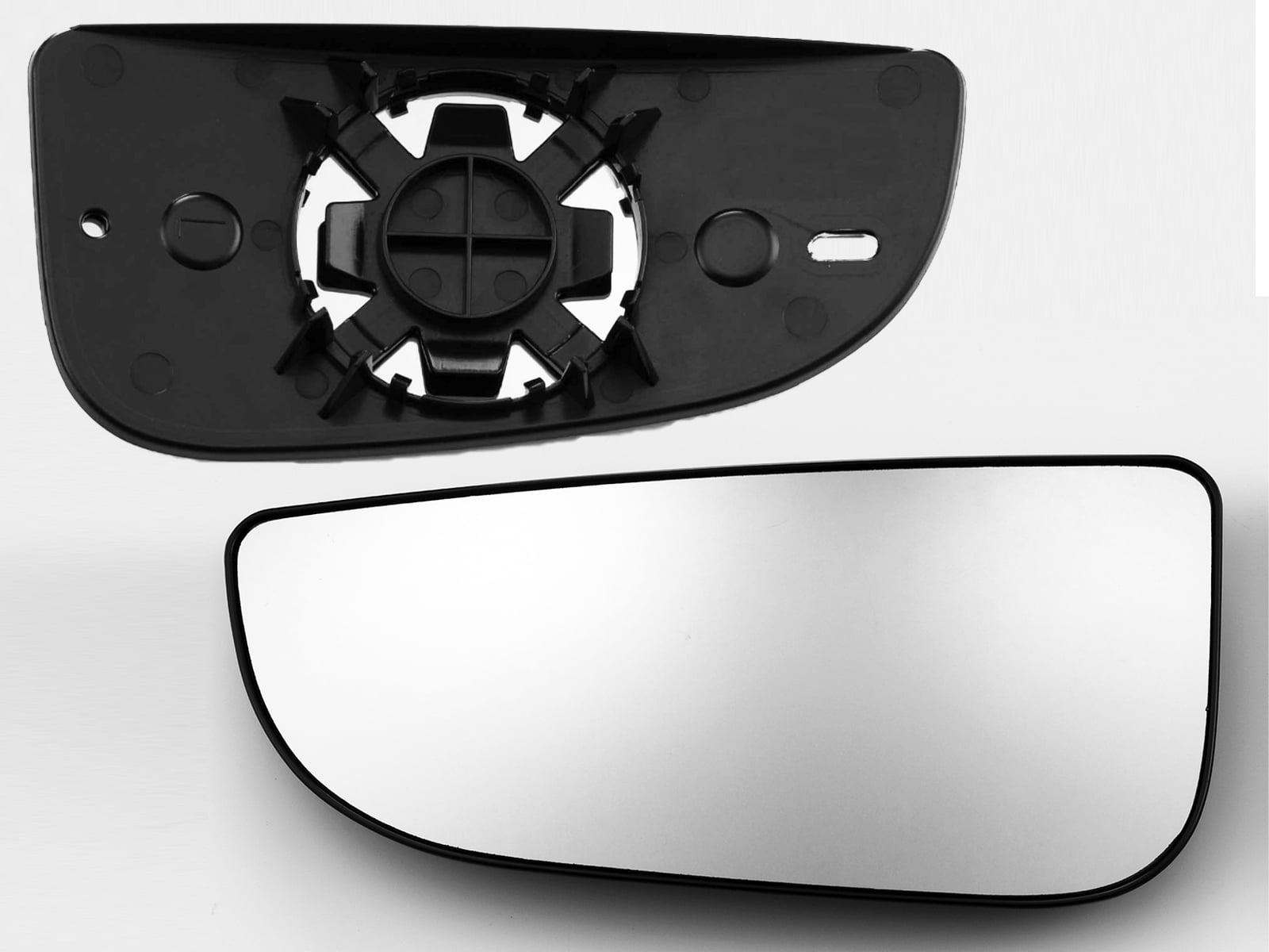 APA Replacement Towing Mirror Lower Glass W/Base for 2009 2019 RAM