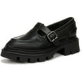 thumbnail image 3 of Circus NY by Sam Edelman Women's Payson Lug Sole Mary Jane Loafer Black Leather 8M, 3 of 5