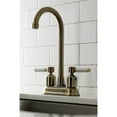 thumbnail image 3 of Kingston Brass KB8493DKL Kaiser Bar Faucet, Antique Brass, 3 of 5