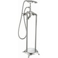 thumbnail image 2 of Swcorp FS-AZ0052BK Tugela 3-Handle Claw Foot Tub Faucet with Hand Shower in Matte Black, 2 of 7
