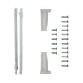 thumbnail image 6 of Hickory Hardware 24 Inch Bottom Mount Euro Drawer Slide - White P1700/24-W, 6 of 6
