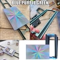 thumbnail image 5 of Game Glider for Cards, The Game Glider Multi Color Slider Original, Sliding Cards Effortlessly Along a Rai, Multifunctional Tabletop Track Sliding Plate for Card Games, Party Game Accessories (D), 5 of 5