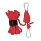 thumbnail image 5 of Colgador de Cuerda de Polea de Trinquete shamjiam Cuerda de viento para tienda L y rojo, 5 of 8