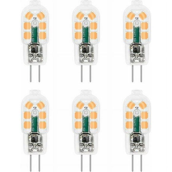 Brighten Your World With Eco-Friendly G4 Led Bulbs, 2W Energy Saving Bulbs Equivalent To 10W-20W Halogen, Warm White 3000K, Non-Dimmable Ac Dc 12V, 360° Beam Angle, Smd 2835 Chips, Safe And Lead Free