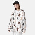 thumbnail image 4 of Pofeuu Yoga Labrador Retriever Print Sun Protection Outdoor Lightweight Full Zip UV Cooling Hoodie Long Sleeve Summer Clothing for Outdoor Hiking-XX-Large, 4 of 5