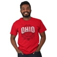 thumbnail image 5 of Ohio OH Student Campus Pride Seal Men's Graphic T Shirt Tees Brisco Brands L, 5 of 6