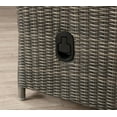 thumbnail image 5 of Alaterre Asti Cushion Resin Wicker Outdoor Sofa - Dark Gray, 5 of 8