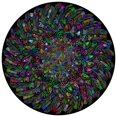 thumbnail image 1 of Bgraamiens Puzzle-La Pluma India-Rompecabezas Redondo De 1000 Piezas Rompecabezas De Desafío De Color para Adultos Y Niños, 1 of 1