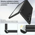 thumbnail image 4 of ELEHOLD For Samsung Galaxy Z Fold 7 Rugged Magnetic Case with Screen Protector,Shockproof Hard PC Magnetic Non-Slip Skin-Friendly Hinge Cover Wireless Charging Protective Case, Black, 4 of 9